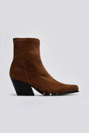 Μποτάκια cowboy suede με τρουκς CORINA - Ταμπά - thefashionproject.gr - CORINA