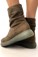 Μποτάκια καστόρινα Ragazza 0231 - Χακί - thefashionproject.gr - RAGAZZA