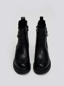 Μποτάκια με μεταλλικό σχέδιο ERYNN - Μαύρο - thefashionproject.gr - ERYNN