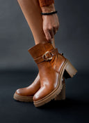 Μποτάκια με τακούνι ERYNN - Ταμπά - thefashionproject.gr - ERYNN