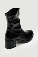 Μποτάκια με τακούνι - Μαύρο - thefashionproject.gr - La Coquette