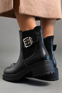 Μποτάκια με τοκά ERYNN - Μαύρο - thefashionproject.gr - ERYNN