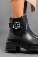 Μποτάκια με τοκά ERYNN - Μαύρο - thefashionproject.gr - ERYNN