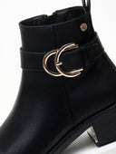 Μποτάκια με τοκά Xti 143103 - Μαύρο - thefashionproject.gr - Xti Footwear