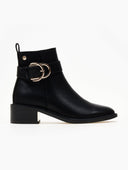 Μποτάκια με τοκά Xti 143103 - Μαύρο - thefashionproject.gr - Xti Footwear
