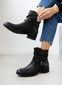 Μποτάκια με χιαστί ζωνάκι Gabi Boots 1993 - Μαύρο - thefashionproject.gr - Gabi Boots 1993