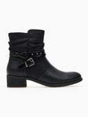 Μποτάκια με χιαστί ζωνάκι Gabi Boots 1993 - Μαύρο - thefashionproject.gr - Gabi Boots 1993