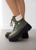 Μποτάκια ορειβασίας ONLY 15304733 - Χακί - thefashionproject.gr - ONLY