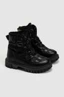 Μποτάκια puffer χιονιού - Μαύρο - thefashionproject.gr - AC DIS