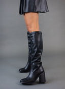 Μπότες κάλτσα με τακούνι Erynn - Μαύρο - thefashionproject.gr - ERYNN