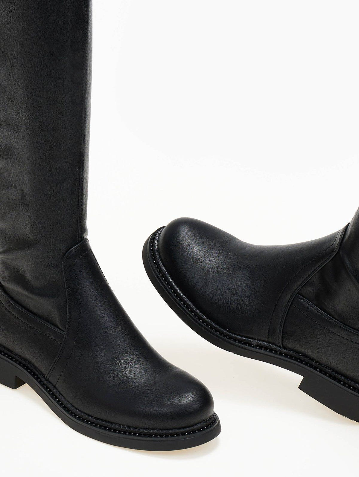 Μπότες πάνω από το γόνατο - Μαύρο - thefashionproject.gr - The Fashion Project
