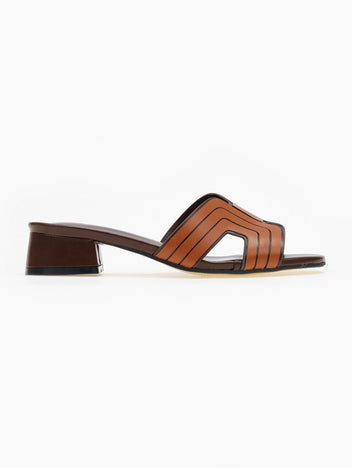 Mules ανοιχτά με ανοίγματα - Ταμπά - thefashionproject.gr - Stephan