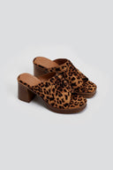 Mules ανοιχτά suede ERYNN - Leopard - thefashionproject.gr - ERYNN