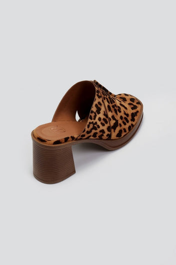 Mules ανοιχτά suede ERYNN - Leopard - thefashionproject.gr - ERYNN