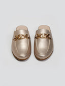 Mules δερμάτινα κλειστά Ragazza - Άμμου - thefashionproject.gr - RAGAZZA