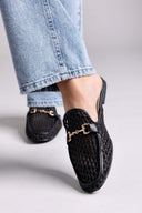 Mules φλατ με διαφάνεια ERYNN - Μαύρο - thefashionproject.gr - ERYNN