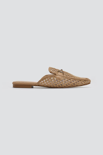 Mules φλατ με διαφάνεια ERYNN - Τάουπε - thefashionproject.gr - ERYNN