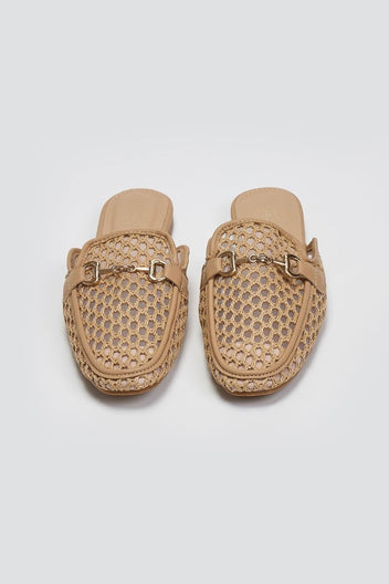Mules φλατ με διαφάνεια ERYNN - Τάουπε - thefashionproject.gr - ERYNN
