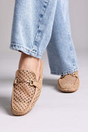 Mules φλατ με διαφάνεια ERYNN - Τάουπε - thefashionproject.gr - ERYNN