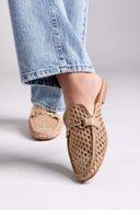 Mules φλατ με διαφάνεια ERYNN - Τάουπε - thefashionproject.gr - ERYNN