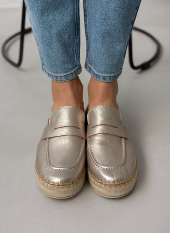 Mules καστόρινα με σχοίνινη σόλα Ragazza 0237 - Άμμου - thefashionproject.gr - RAGAZZA