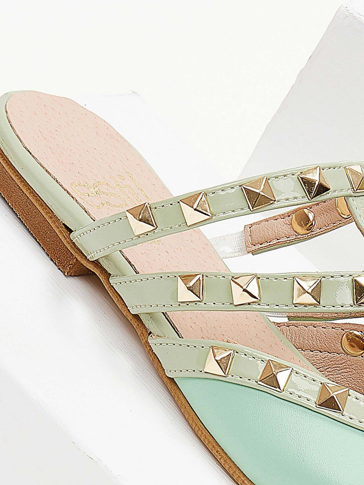 Mules κλειστά με τρουκς estil - Βεραμάν - thefashionproject.gr - Estil