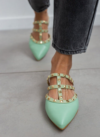 Mules κλειστά με τρουκς estil - Βεραμάν - thefashionproject.gr - Estil