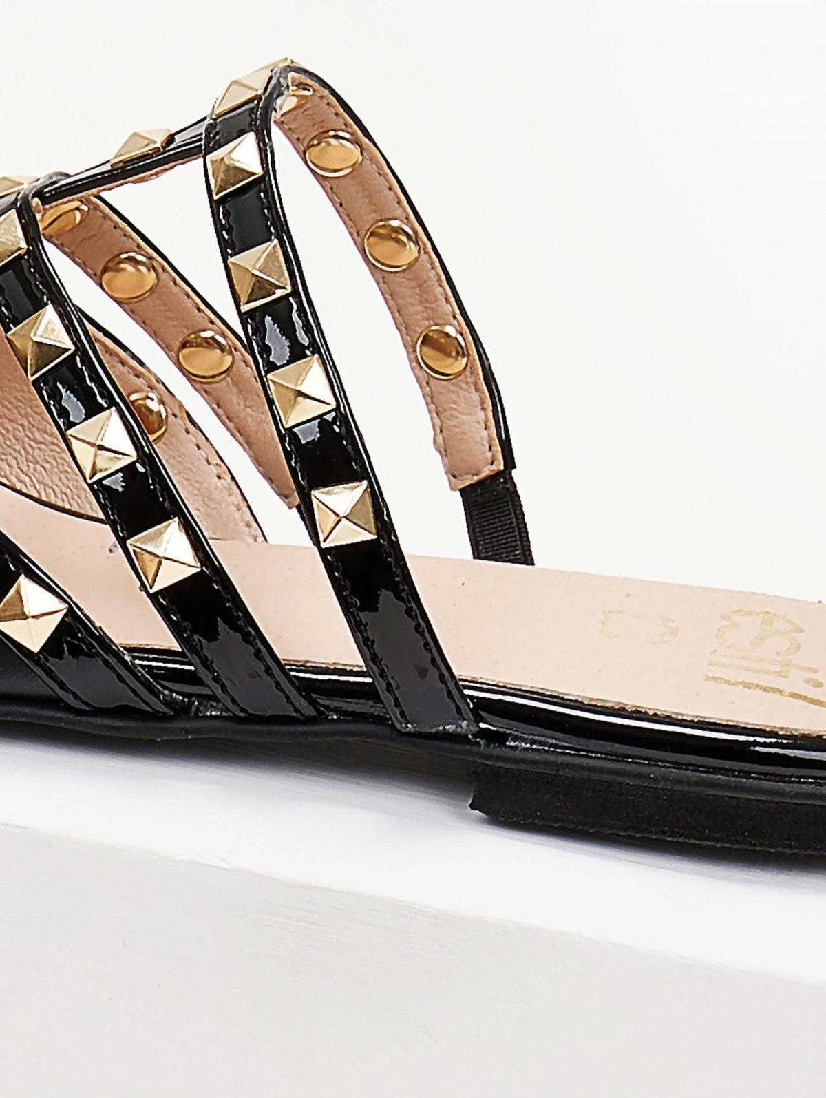 Mules κλειστά με τρουκς estil - Μαύρο - thefashionproject.gr - Estil