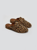 Mules με ponyskin και print Ragazza 0117 - Leopard - thefashionproject.gr - RAGAZZA
