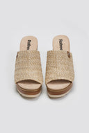 Mules με ψάθινη φάσα Refresh 172703