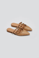 Mules μυτερά με τρουκς ERYNN - Τάουπε - thefashionproject.gr - ERYNN