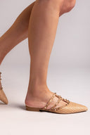 Mules μυτερά με τρουκς ERYNN - Τάουπε - thefashionproject.gr - ERYNN