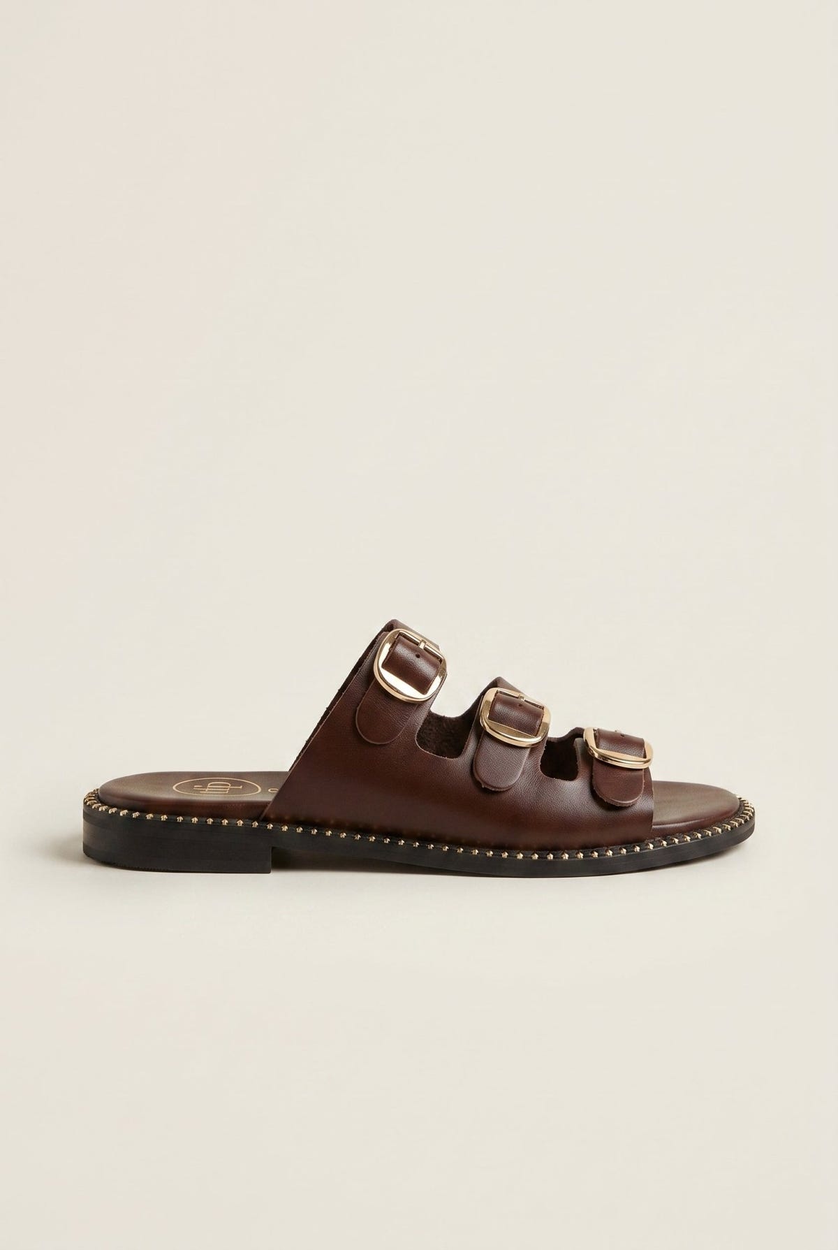 TFP - Nubuck Leather Sandals - Brown Matte