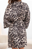 Νυχτικό σατέν με print και ρόμπα - Ζαχαρί - thefashionproject.gr - Modern ocean