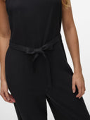 Ολόσωμη φόρμα με λινό Vero Moda 10321614 - Μαύρο - thefashionproject.gr - VERO MODA