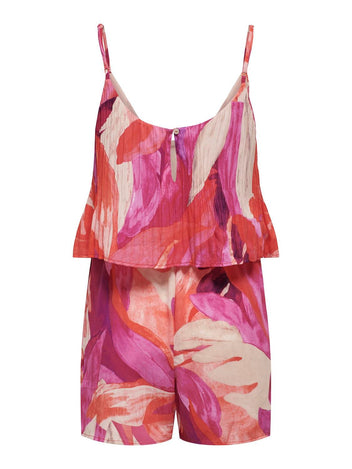 Ολόσωμο σορτς με βολάν και print Vero Moda 15327333 - Multi - thefashionproject.gr - VERO MODA