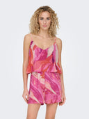 Ολόσωμο σορτς με βολάν και print Vero Moda 15327333 - Multi - thefashionproject.gr - VERO MODA