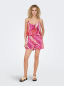 Ολόσωμο σορτς με βολάν και print Vero Moda 15327333 - Multi - thefashionproject.gr - VERO MODA