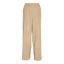 Παντελόνα με λινό Vero Moda 10282493 - Κάμελ - thefashionproject.gr - VERO MODA