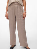 Παντελόνα wide leg Vero Moda 10290473 - Άμμου - thefashionproject.gr - VERO MODA