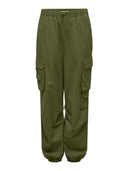 Παντελόνι cargo με stopper στη μέση ONLY 15308795 - Χακί - thefashionproject.gr - ONLY