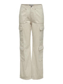 Παντελόνι cargo Only 15311291 - Μπεζ - thefashionproject.gr - ONLY