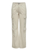 Παντελόνι cargo Only 15311291 - Μπεζ - thefashionproject.gr - ONLY