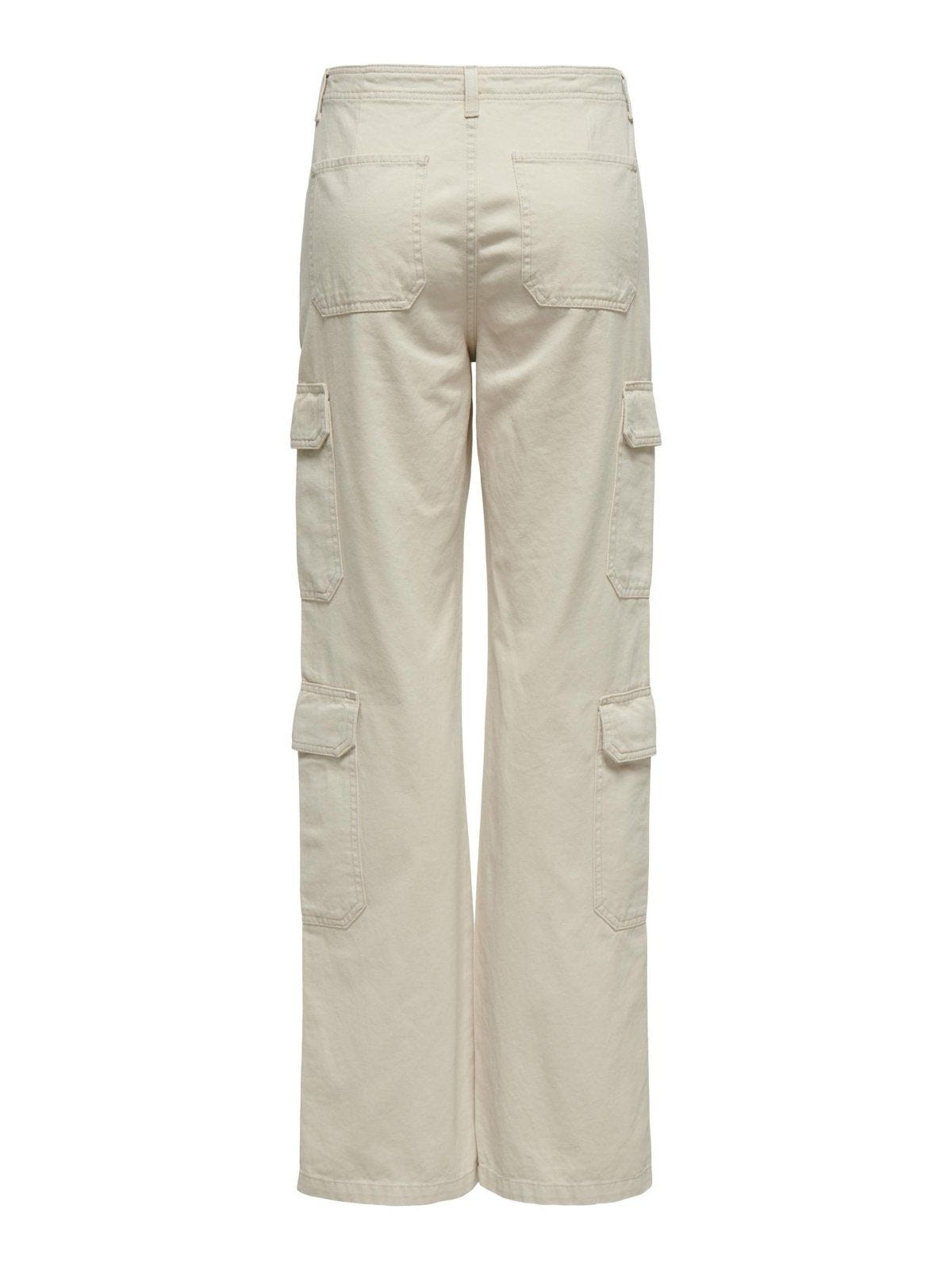 Παντελόνι cargo Only 15311291 - Μπεζ - thefashionproject.gr - ONLY