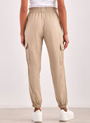 Παντελόνι cargo υφασμάτινο ONLY 15245364 - Άμμου - thefashionproject.gr - ONLY
