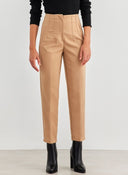 Παντελόνι chino με μικρό άνοιγμα - Κάμελ - thefashionproject.gr - The Fashion Project