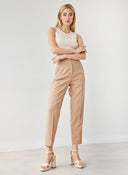 Παντελόνι chino με μικρό άνοιγμα - Κάμελ - thefashionproject.gr - The Fashion Project