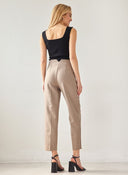 Παντελόνι chino με μικρό άνοιγμα - Τάουπε - thefashionproject.gr - The Fashion Project