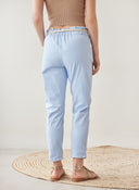 Παντελόνι chino με ζώνη - Γαλάζιο - thefashionproject.gr - The Fashion Project
