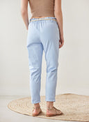 Παντελόνι chino με ζώνη - Γαλάζιο - thefashionproject.gr - The Fashion Project